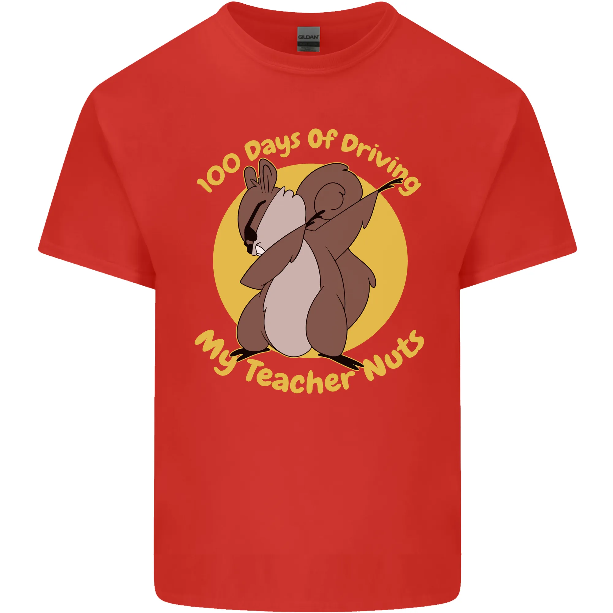 100 Days of Driving My Teacher Nuts Kids T-Shirt Childrens