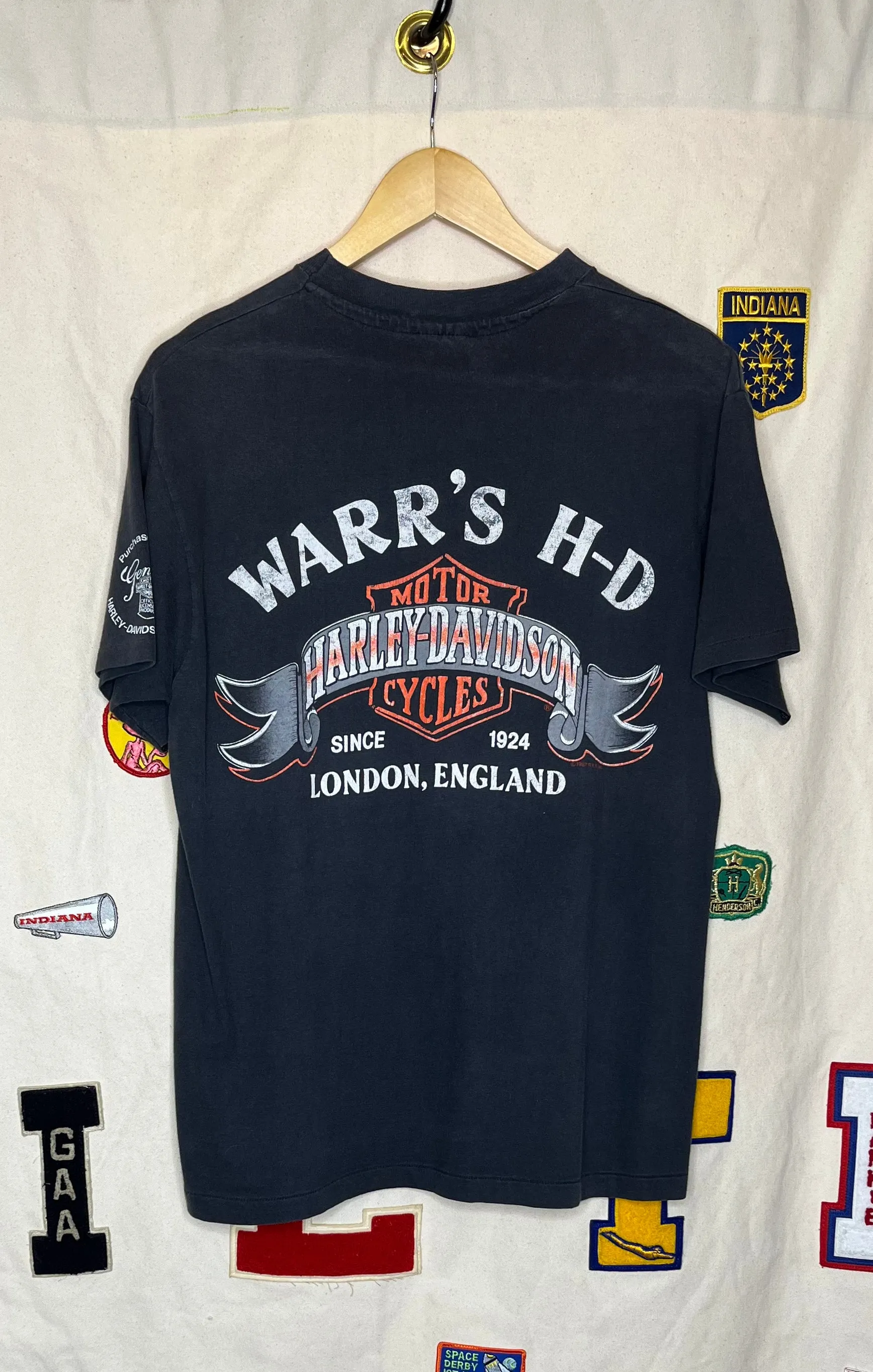 1989 Harley-Davidson Double-Sided Eagle T-Shirt: L