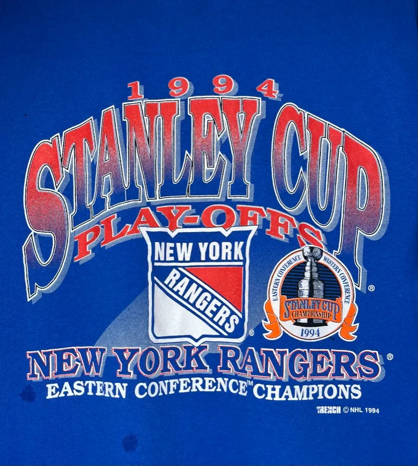 1994 New York Rangers Stanley Cup Champions T-Shirt: M/L