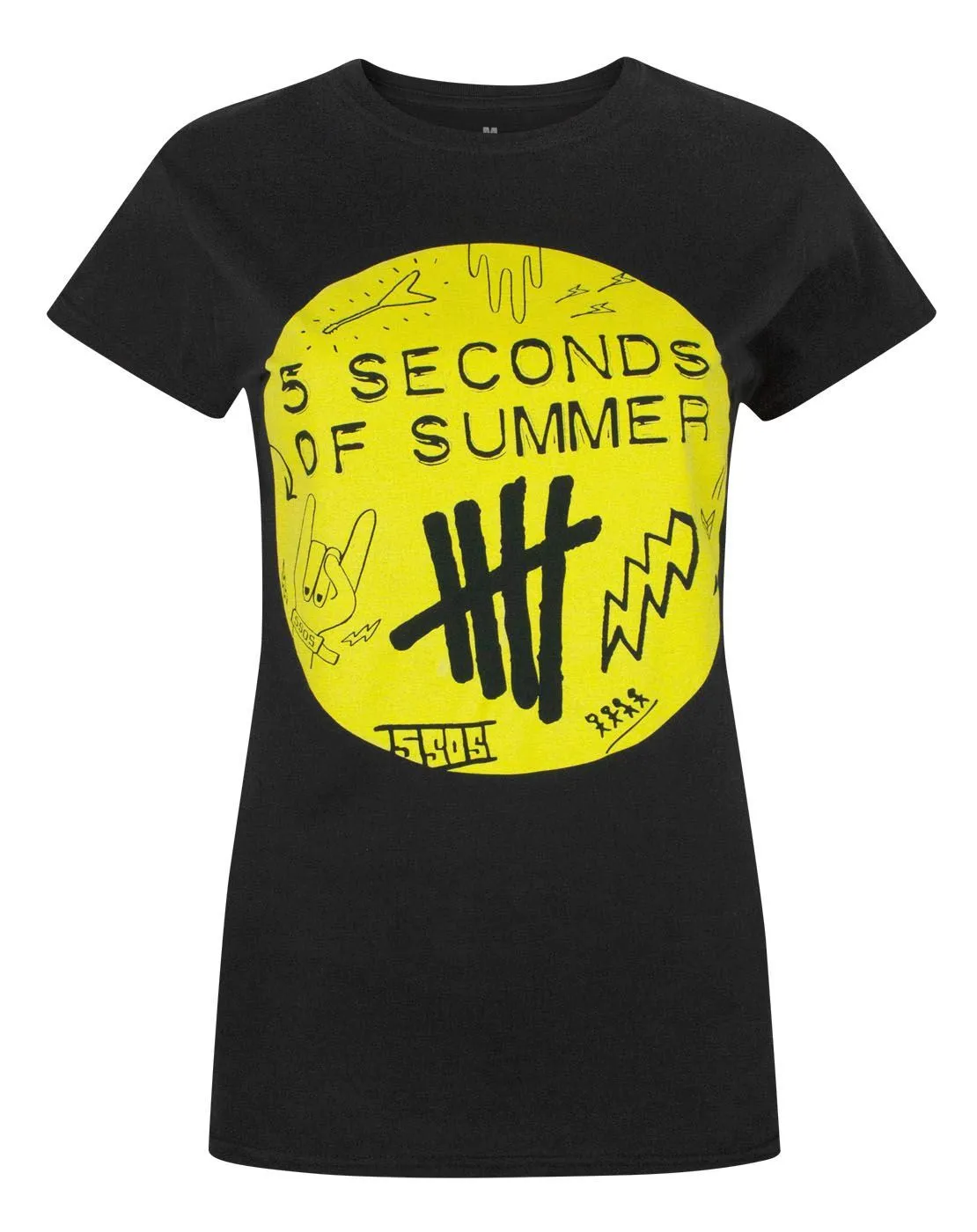 5 Seconds Of Summer Scribble Logo Women's T-Shirt