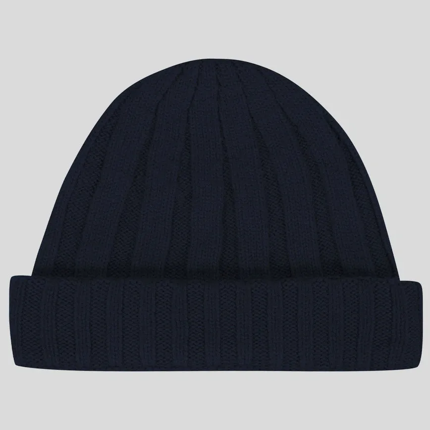 7G Wool Ribbed Beanie