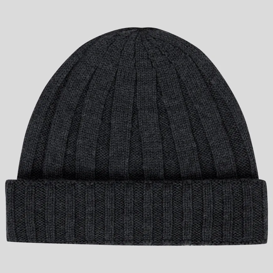 7G Wool Ribbed Beanie