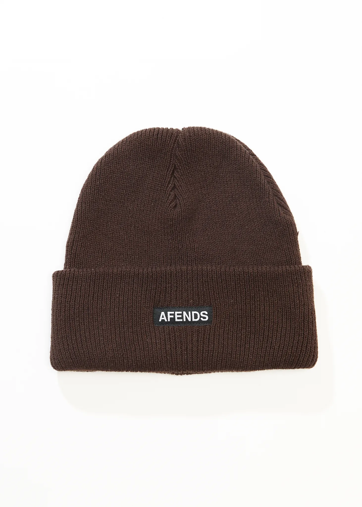 AFENDS Mens Hometown - Beanie - Coffee