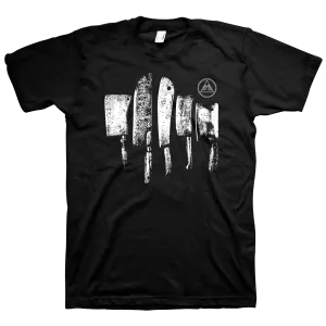 All Pigs Must Die "Cleaver" Black T-Shirt