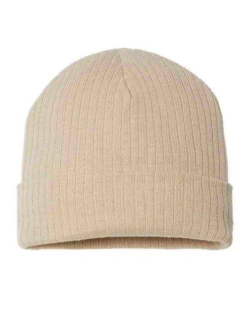 Atlantis Headwear Men's Sustainable Rib Knit