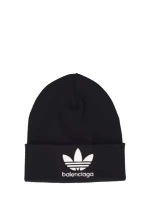 Balenciaga   Adidas logo beanie 