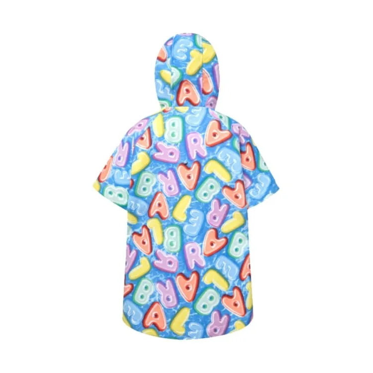 Barrel Kids Swell ZipUp Poncho Towel-JELLY LOGO