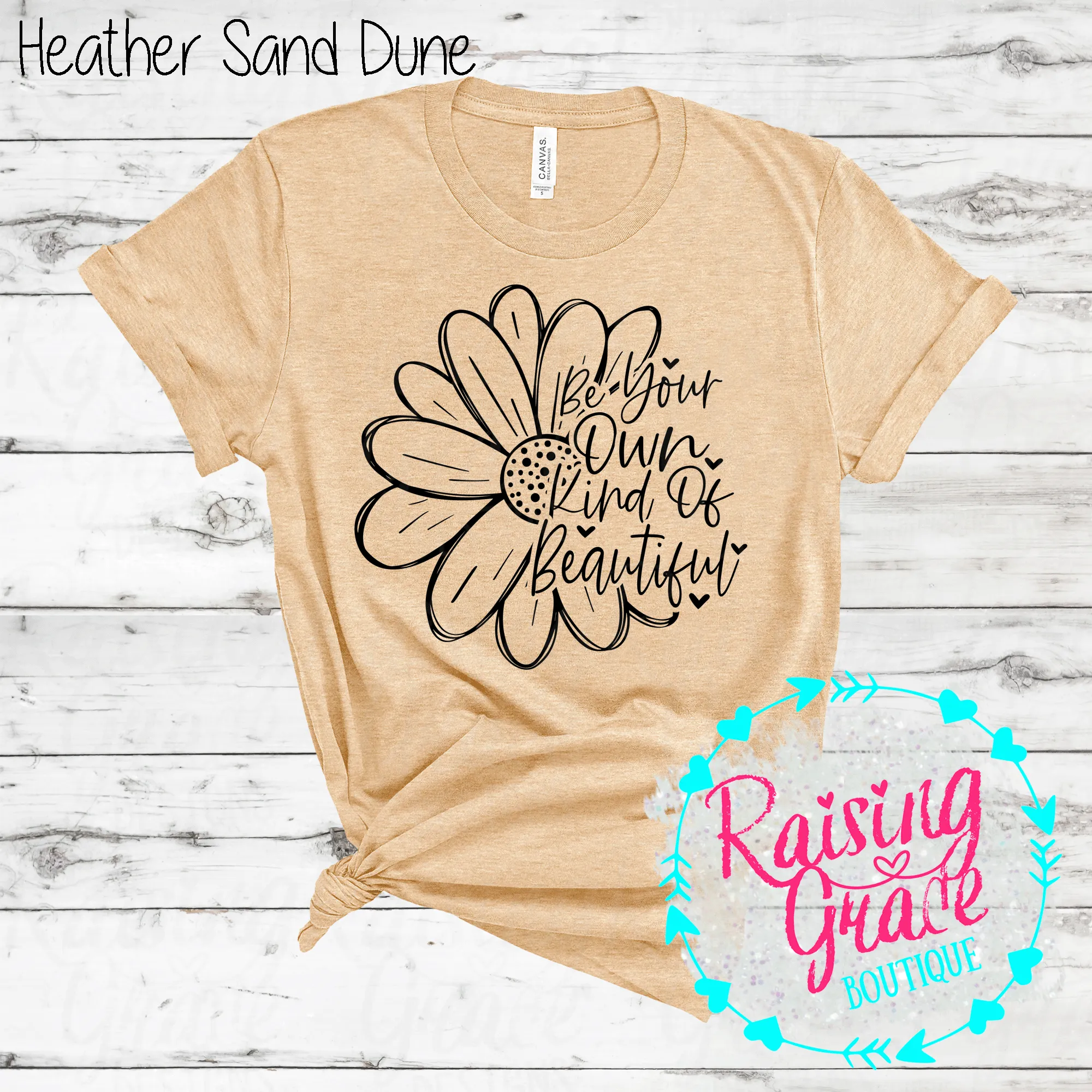 Be Your Own Kind of Beautiful - T-Shirt - (Orange and Browns)