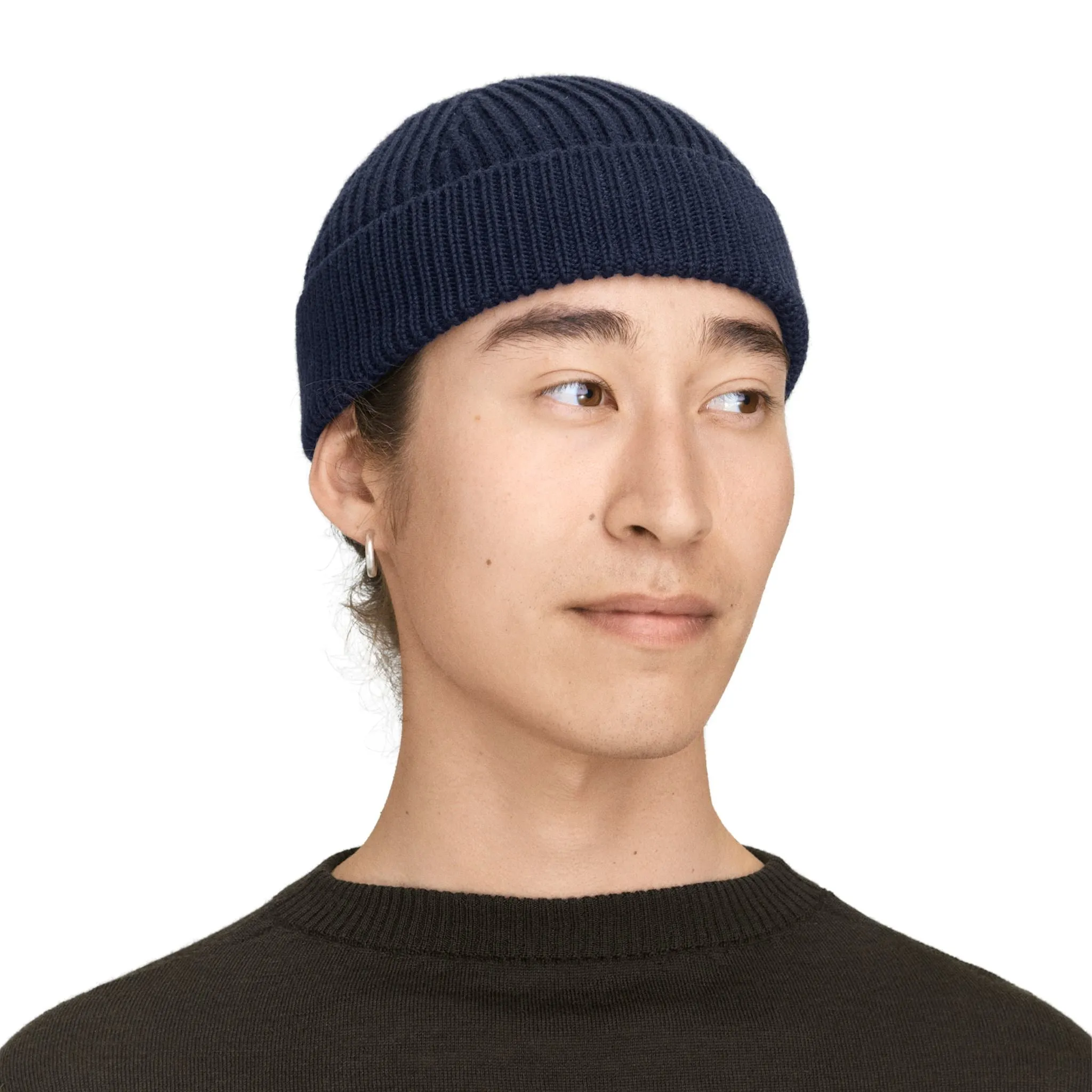 Beanie Short Navy Blue