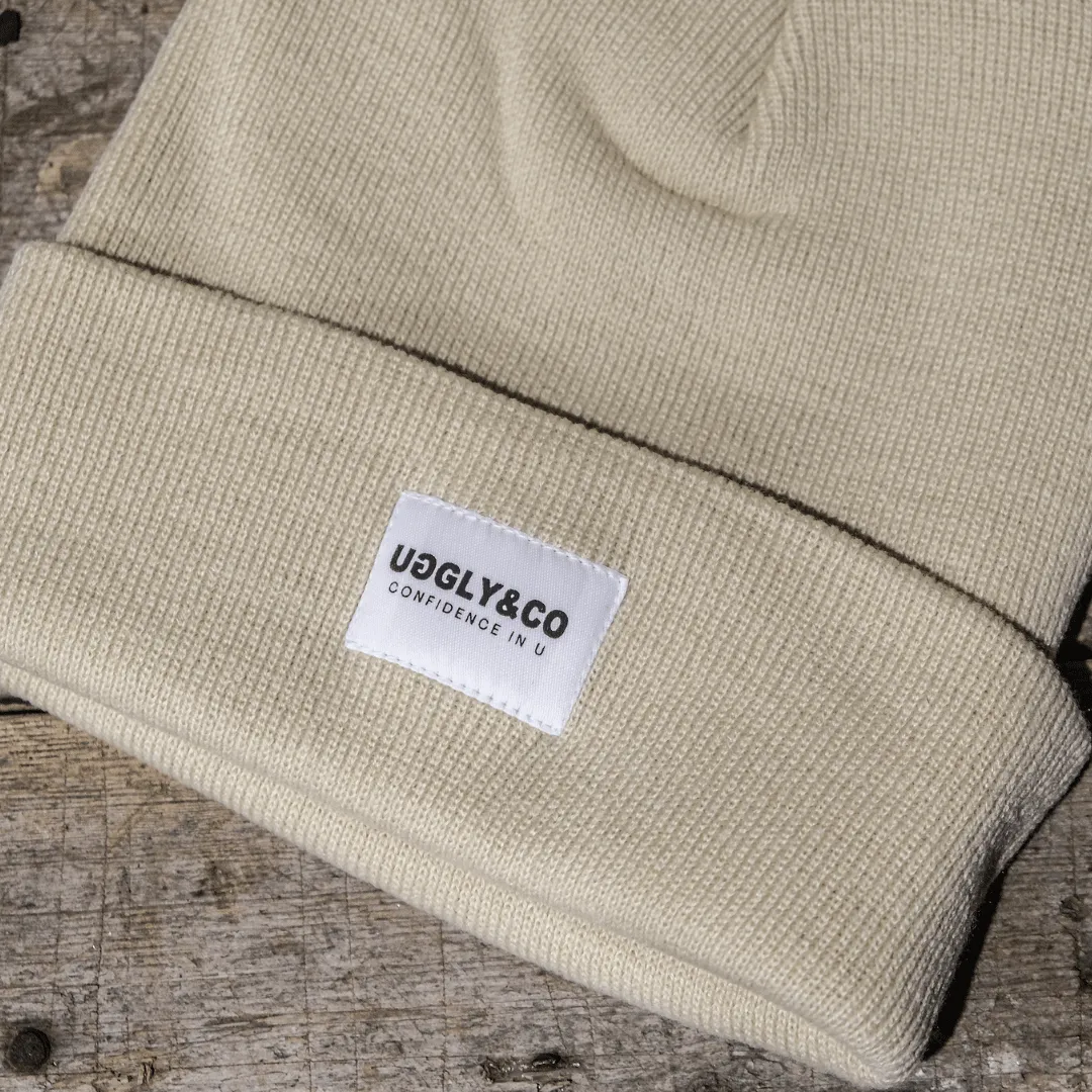 Beige Beanie