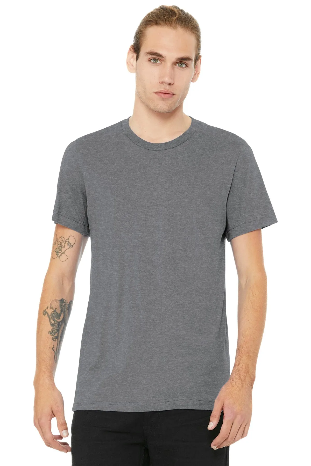 BELLA CANVAS ® Unisex Heather CVC Short Sleeve Tee. BC3001CVC