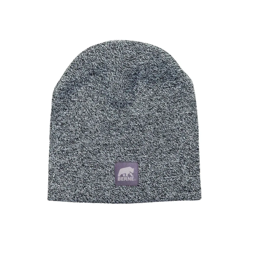 Berne Heritage Knit Toque Without Cuff - H149 Black/White