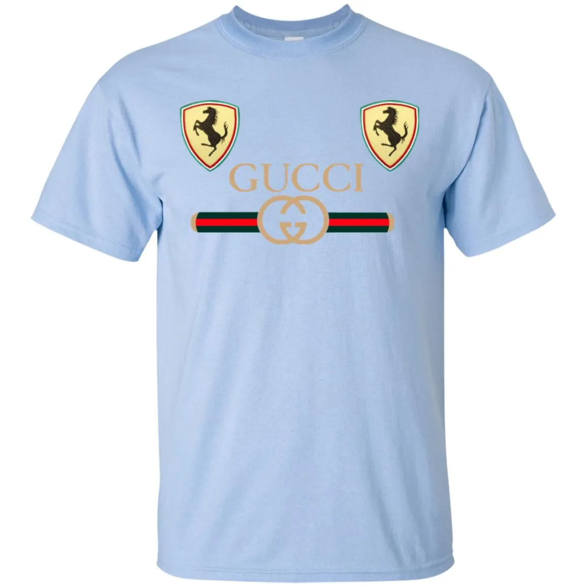 Best Gucci Ferrari New T-shirt Men Cotton T-Shirt