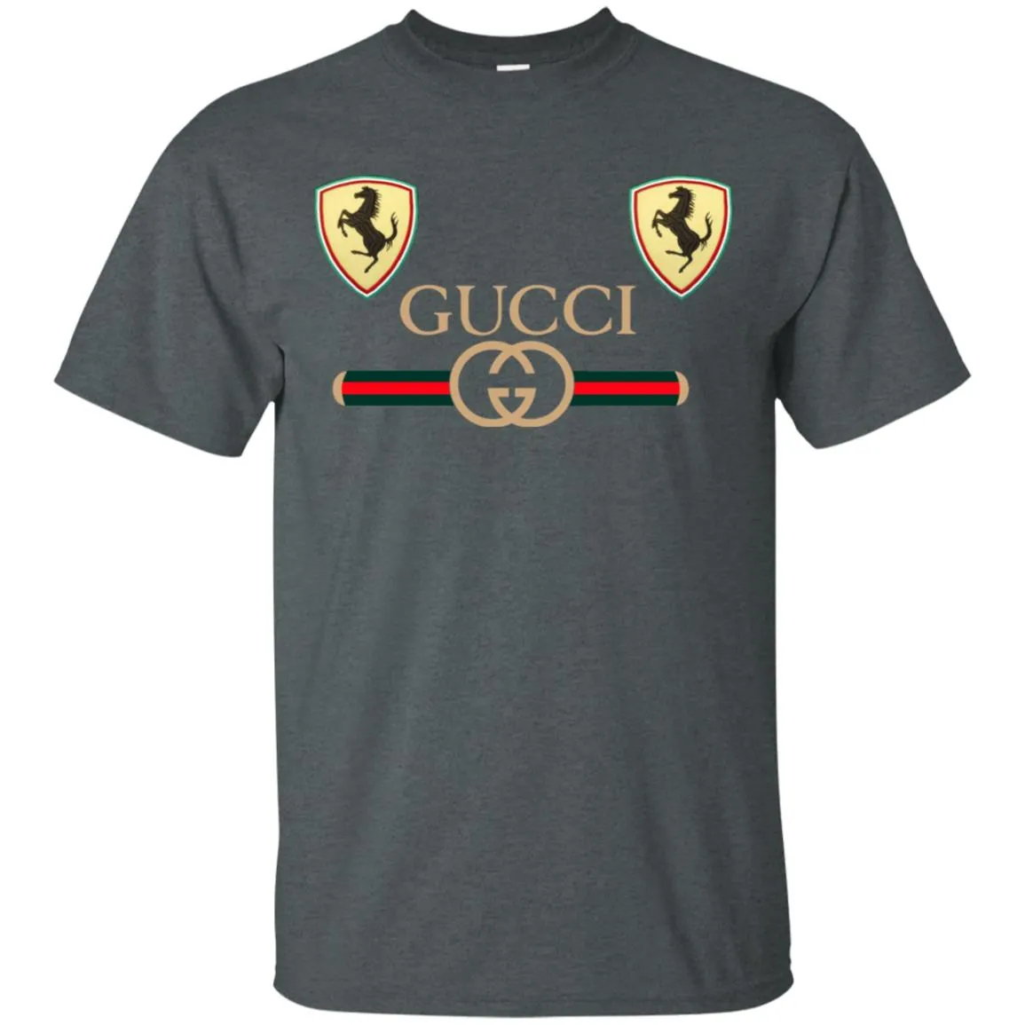 Best Gucci Ferrari New T-shirt Men Cotton T-Shirt