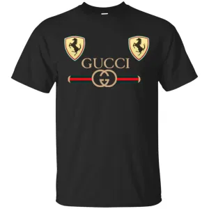 Best Gucci Ferrari New T-shirt Men Cotton T-Shirt