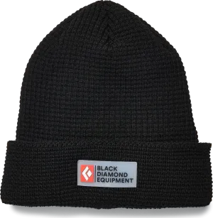 Black Diamond Double Waffle Beanie Black | Buy Black Diamond Double Waffle Beanie Black here | Outnorth