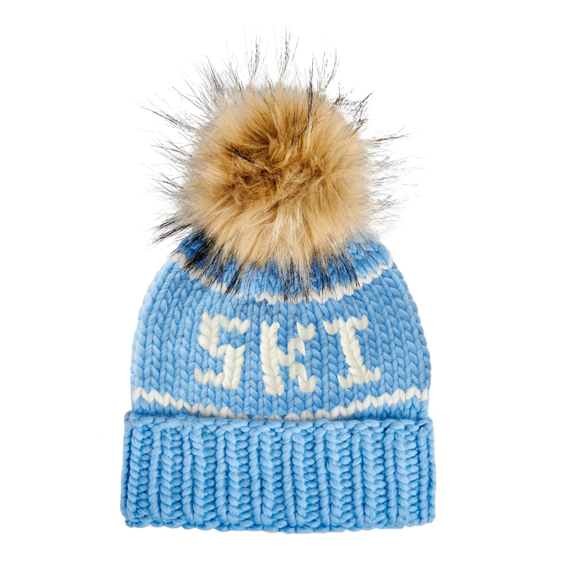 BLUE SKI BEANIE