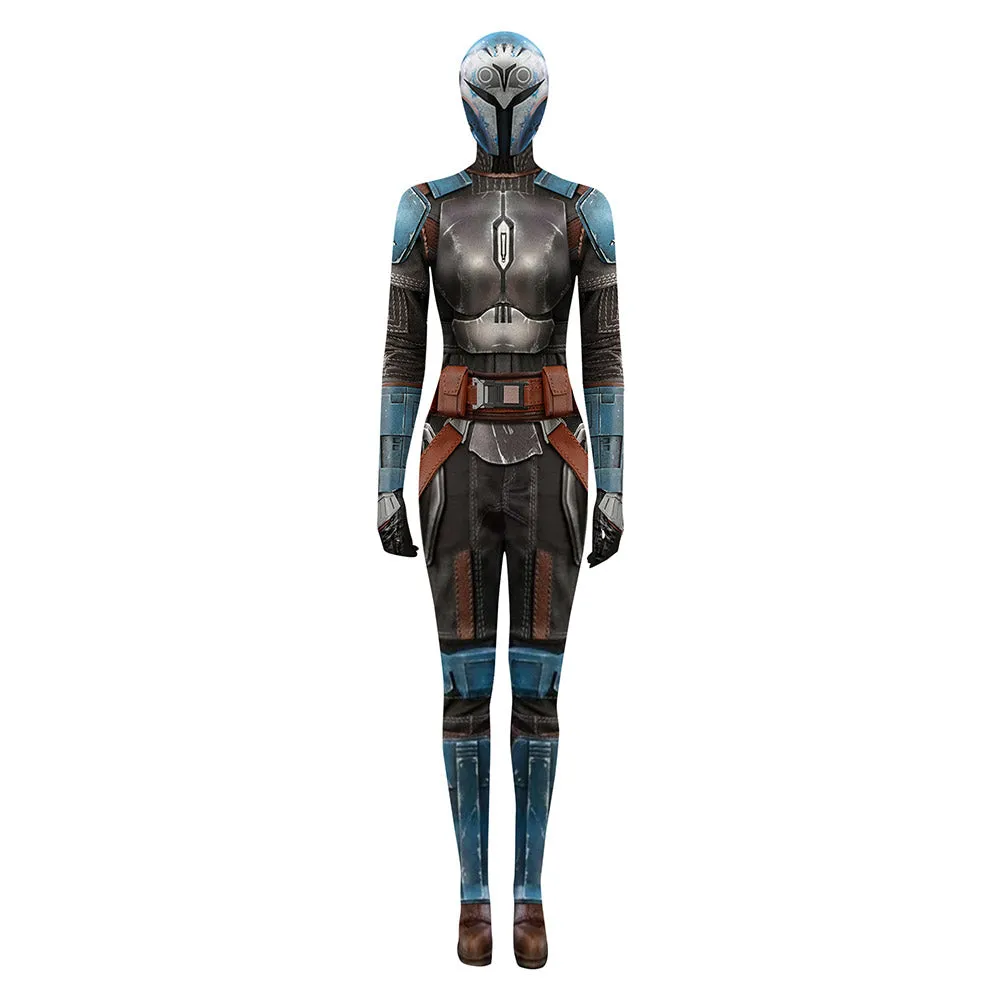 Bo-Katan Kryze Cosplay Costume Jumpsuit Halloween Carnival Party Disguise Suit