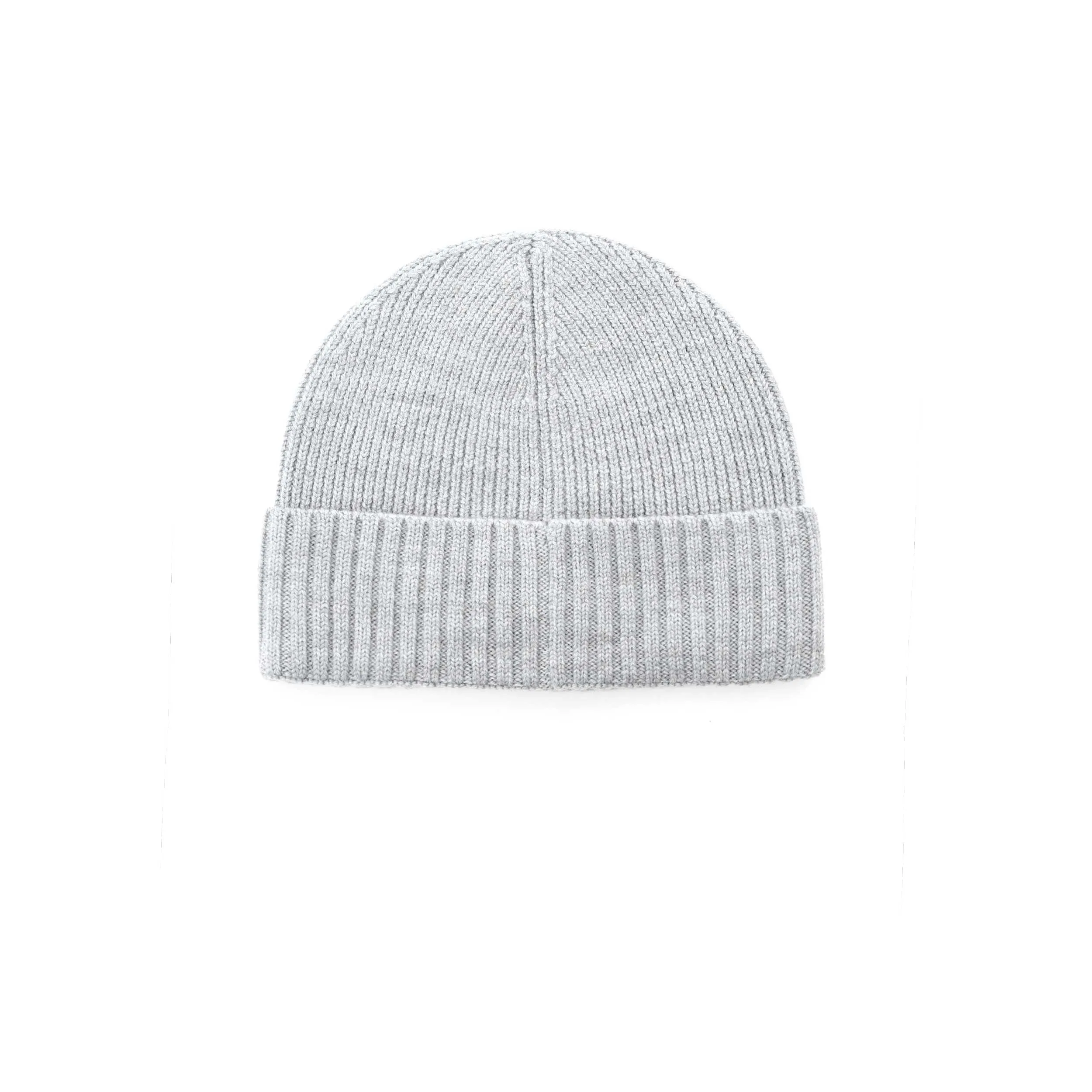 BOSS Fati L Beanie Hat in Silver