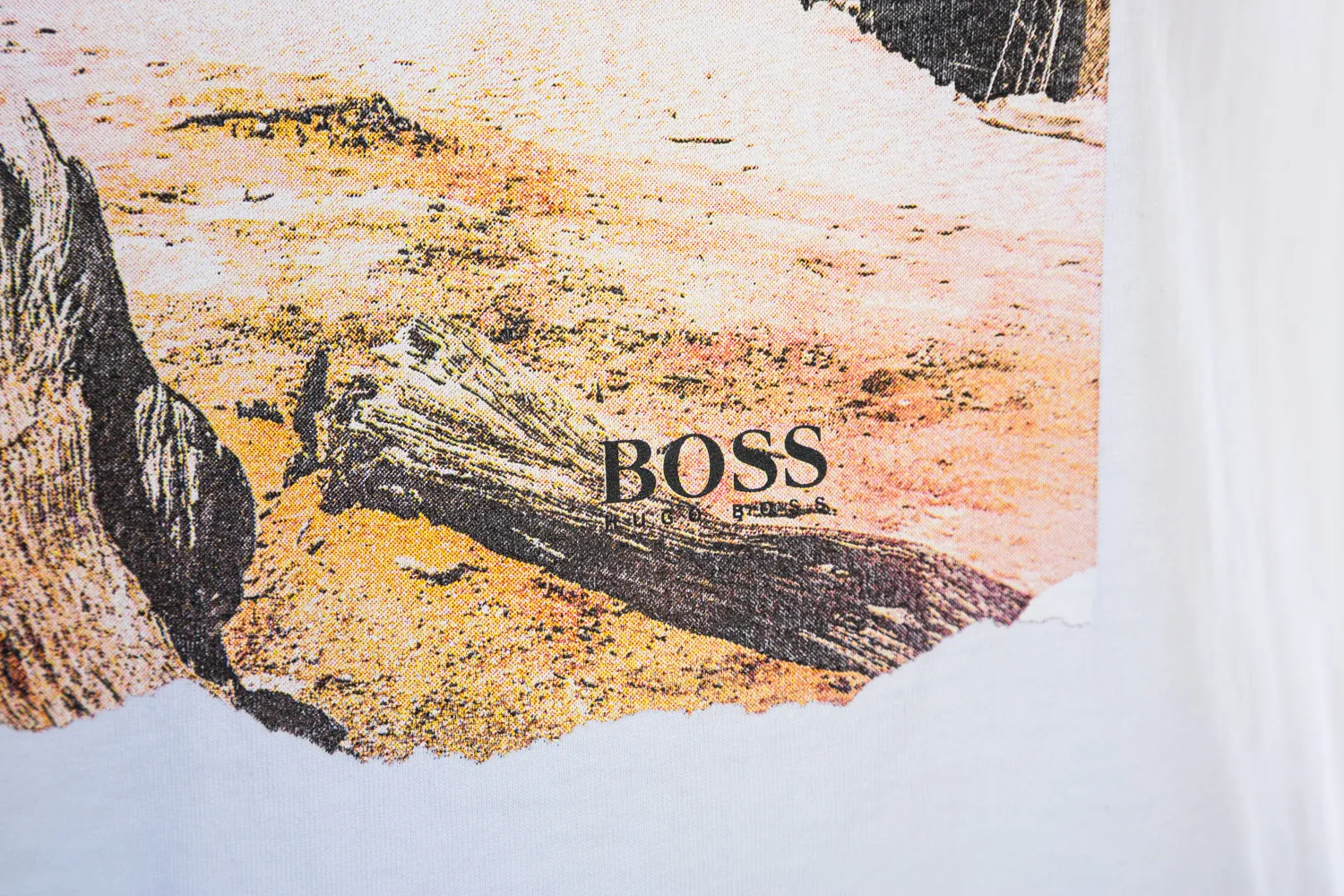 BOSS Texray 3 T Shirt in White