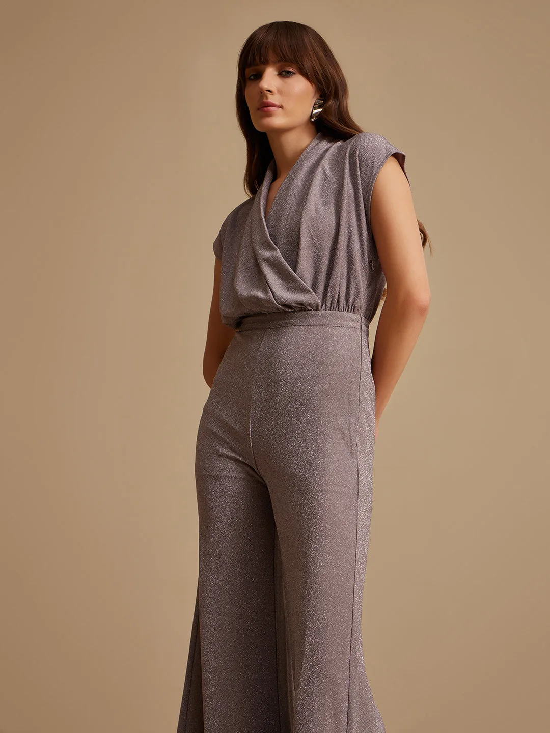 Brooke Shawl Collar  Jumpsuit