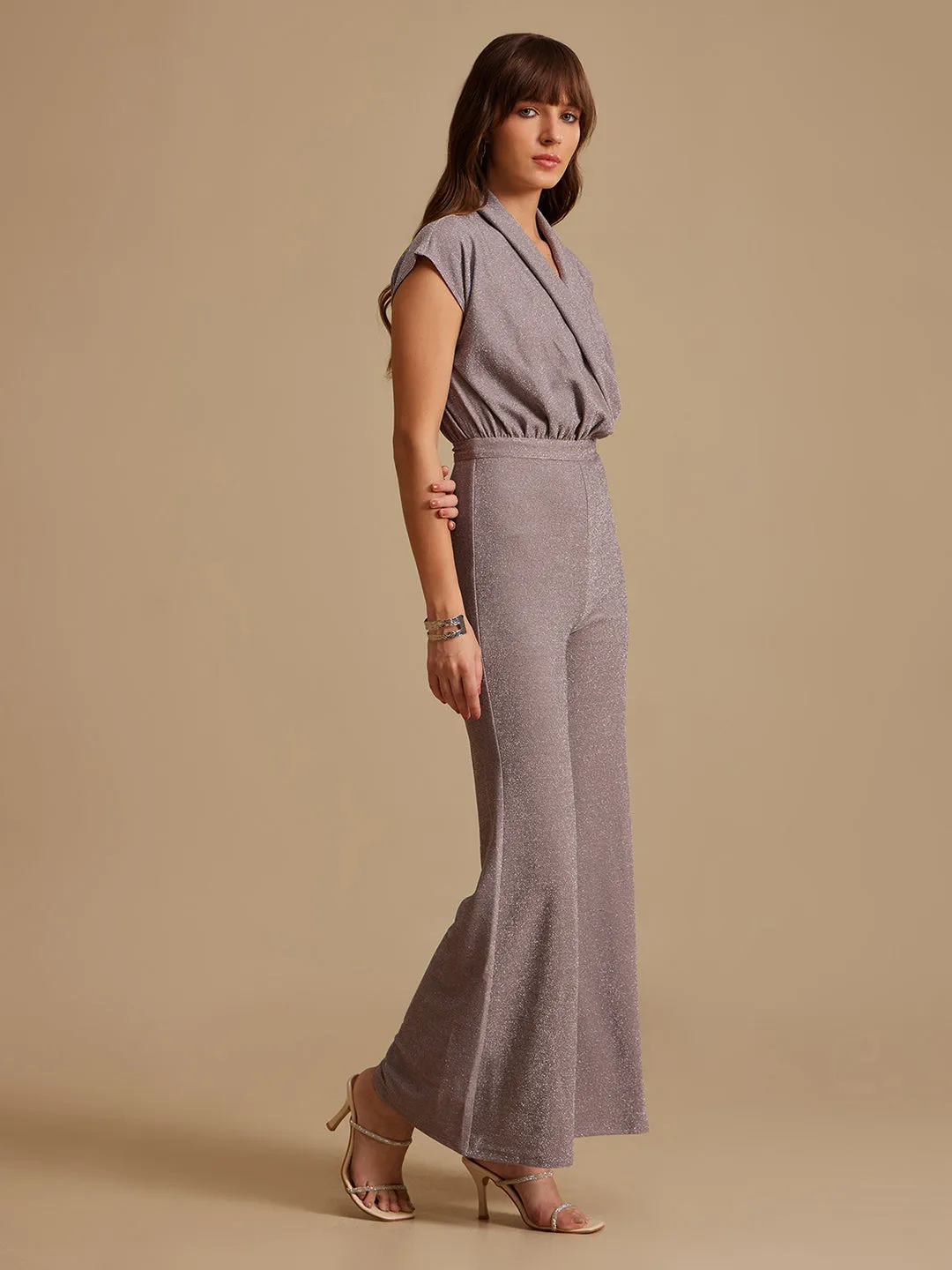 Brooke Shawl Collar  Jumpsuit