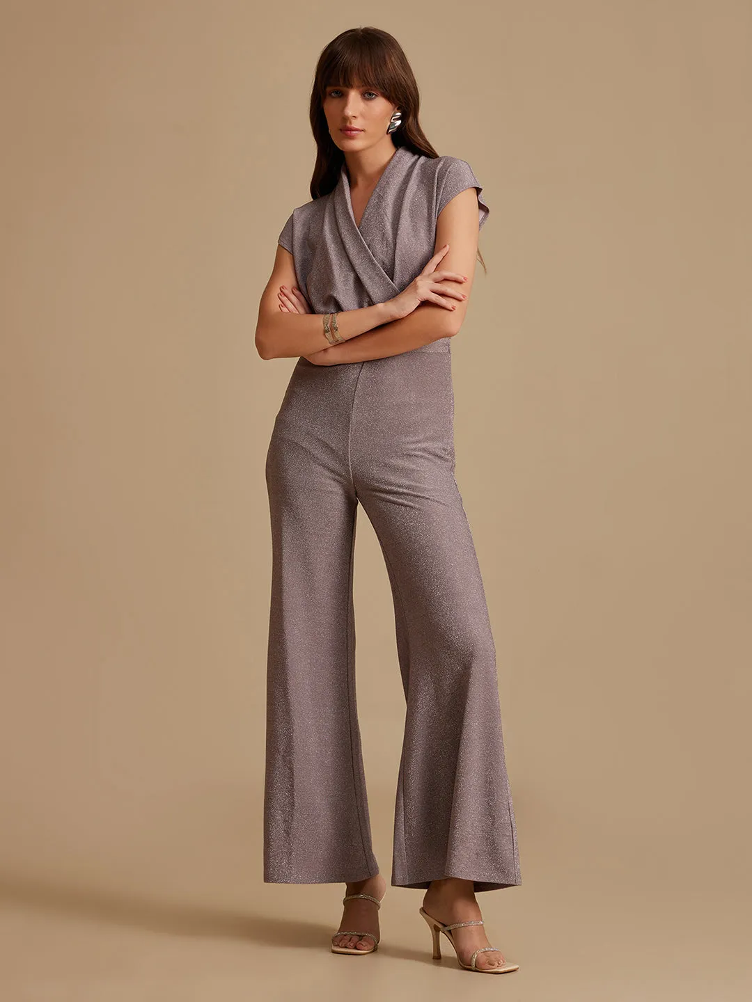 Brooke Shawl Collar  Jumpsuit