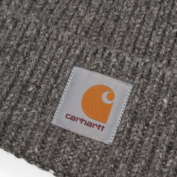 Carhartt WIP Anglistic Beanie Dark Grey Heather