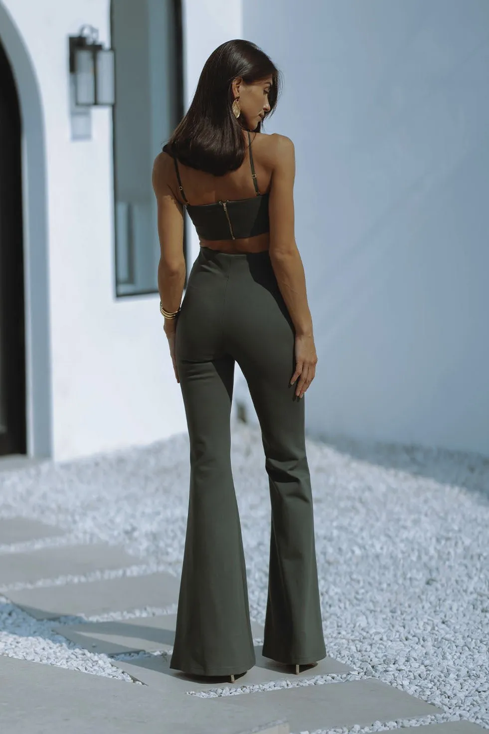 CARMONA JUMPSUIT - RIFLE GREEN