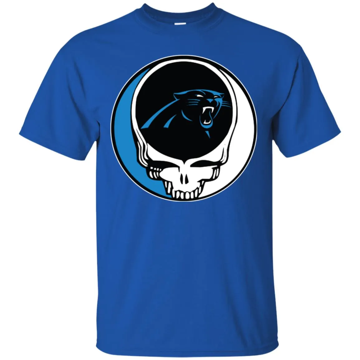 Carolina Panthers Grateful Dead Steal Your Face Football Nfl Shirts