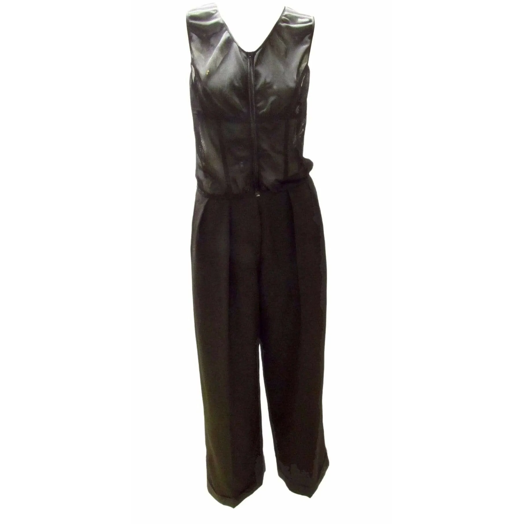 Chantal Thomass Zippered Black Jumpsuit