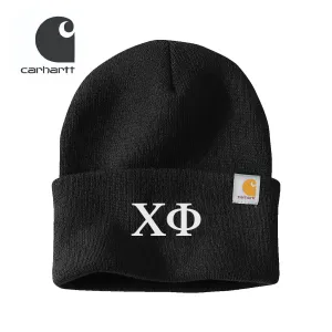 Chi Phi Black Carhartt Beanie