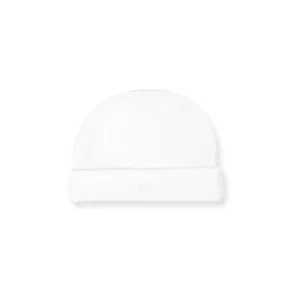 Classic Velvet Logo Hat, White