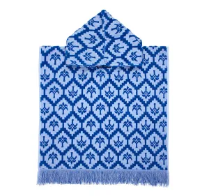 Cocos Kids Poncho Cobalt