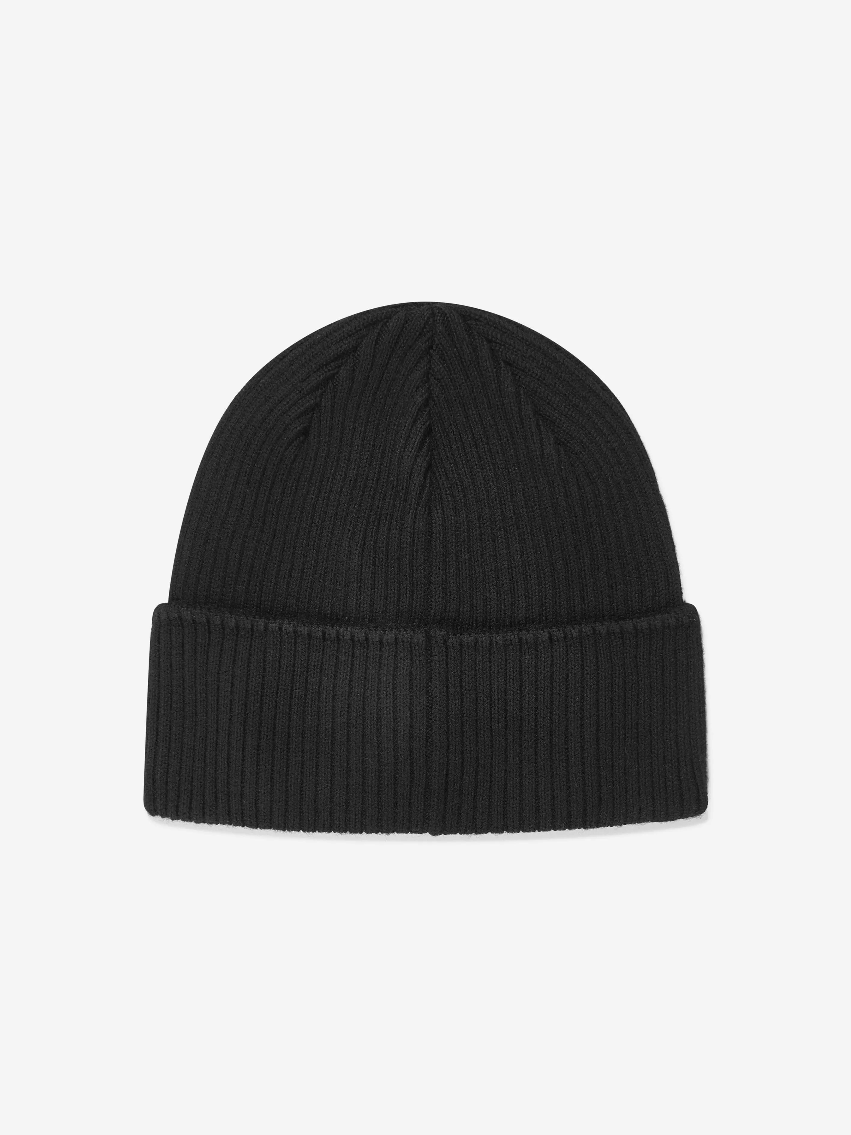 C.P. Company Boys Goggle Beanie Hat in Black