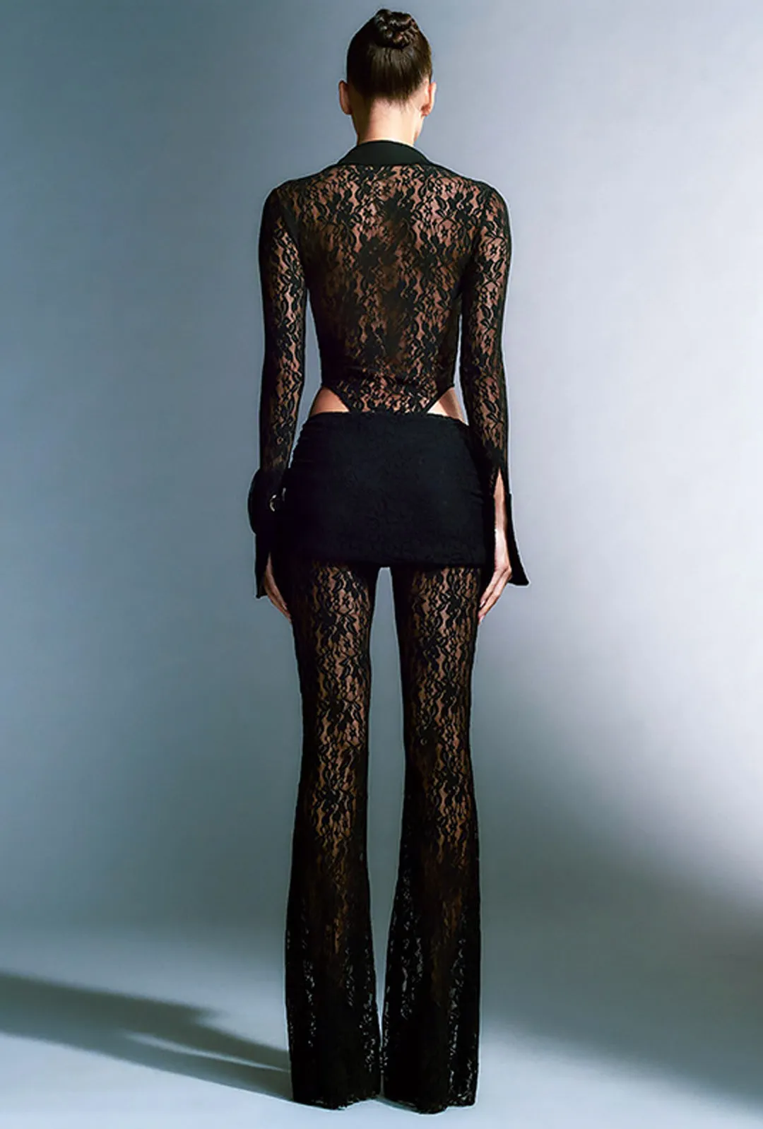 DaNIERA - LACE TWO PIECE PANT BODYSUIT