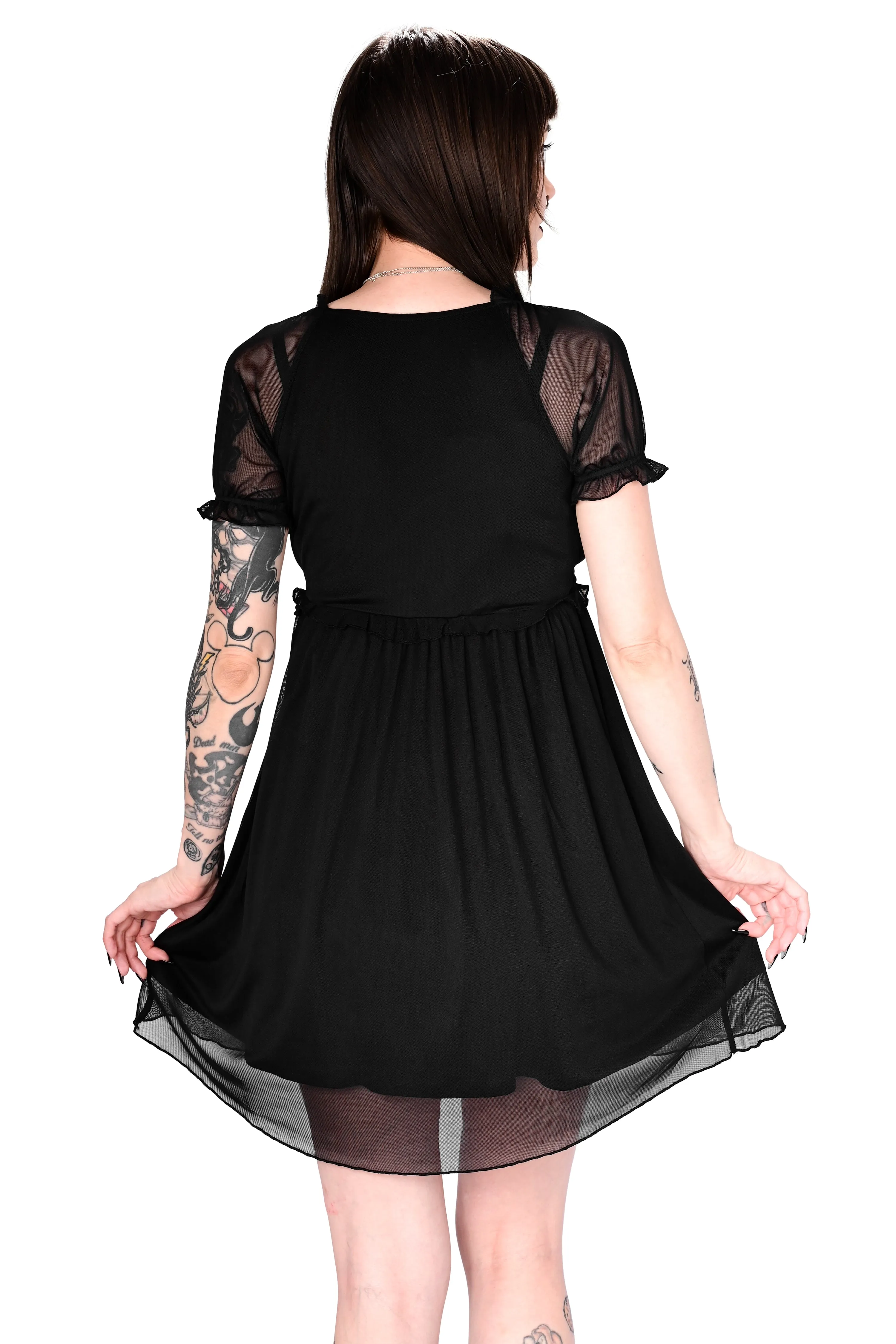 Daphne Mesh Dress