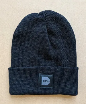 Dave&#39;s New York Iconic Logo Wool Beanie - Black