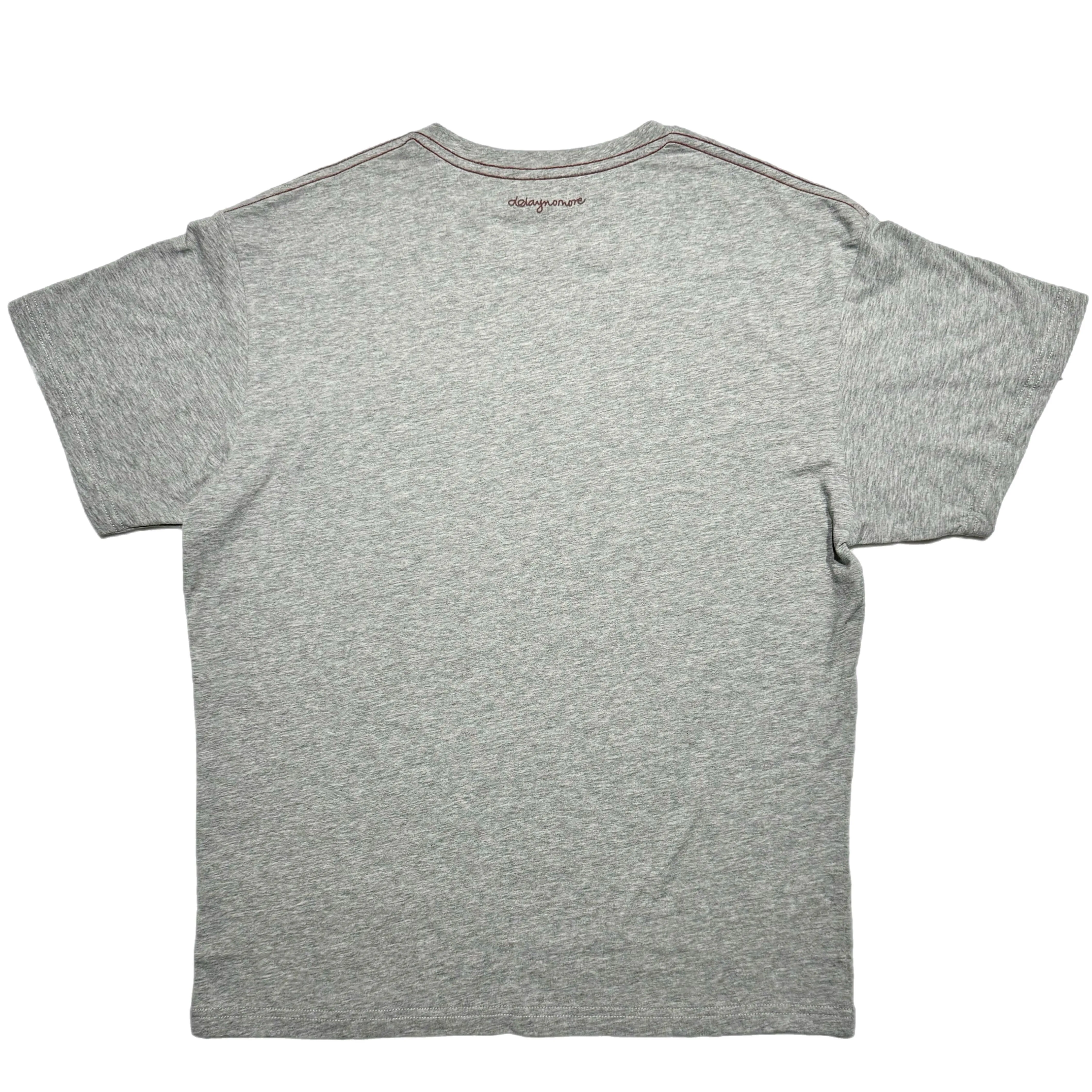 Delay No More Oversized Tee, Grey