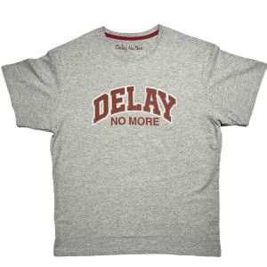 Delay No More Oversized Tee, Grey