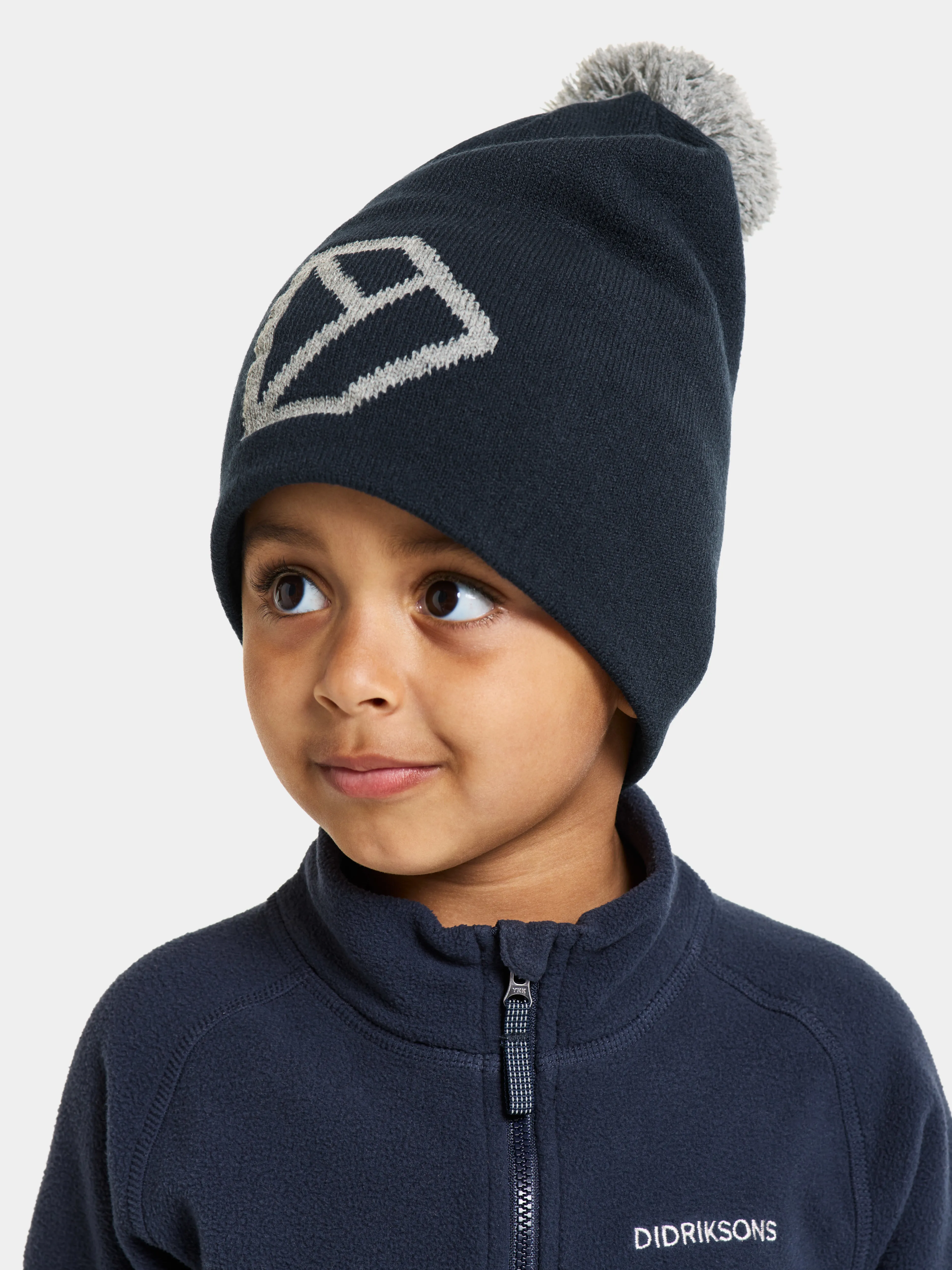 Didriksons Kids&#x27; Dropi Beanie Navy | Buy Didriksons Kids&#x27; Dropi Beanie Navy here | Outnorth