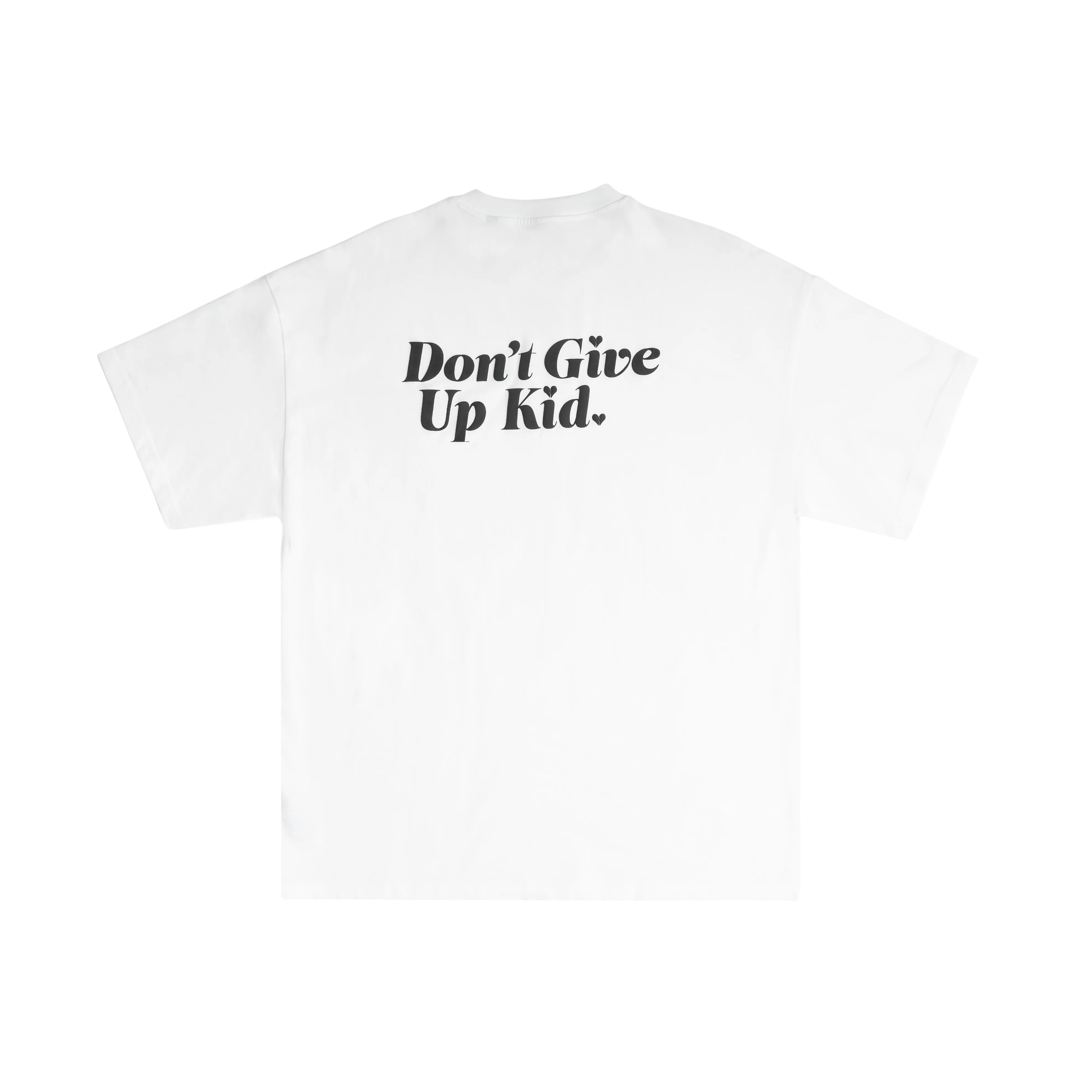 Dont Give Up Kid Tee (White)