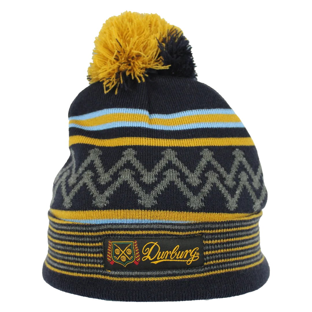 DURBURG Blue/Yellow Beanie