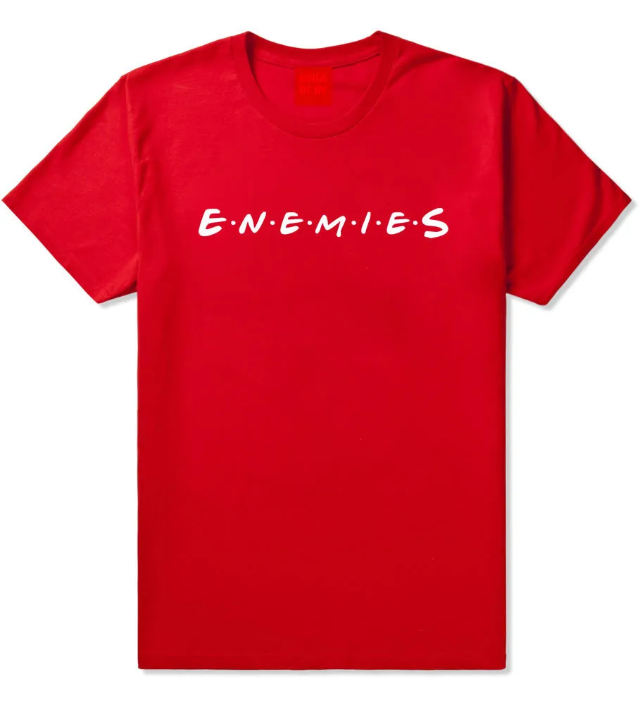 Enemies Friends Parody T-Shirt