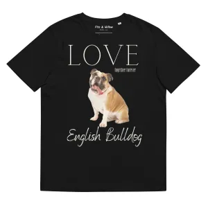 English Bulldog Lovers, sustainable t-shirt