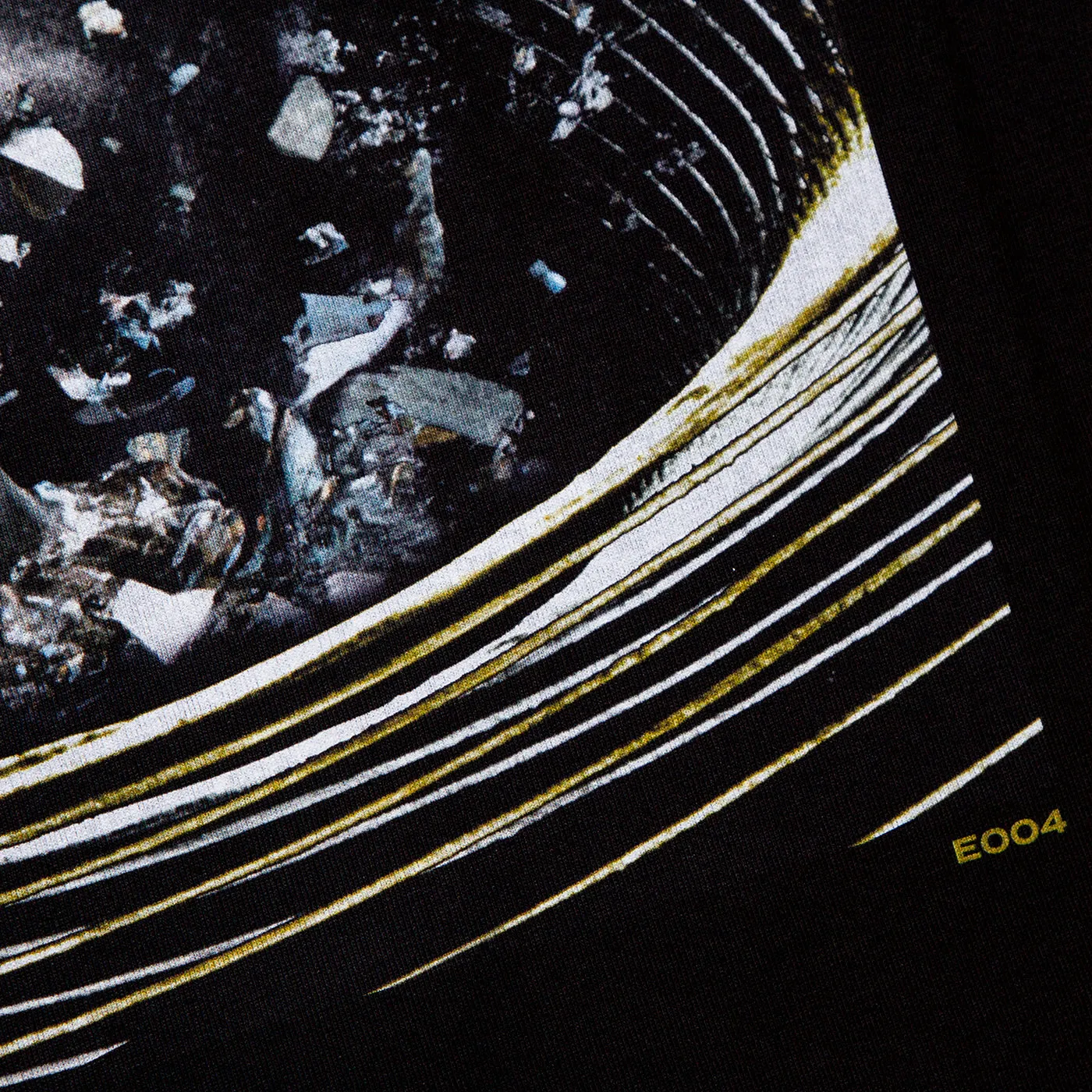 Entity 004 Front Print - Tshirt - Black