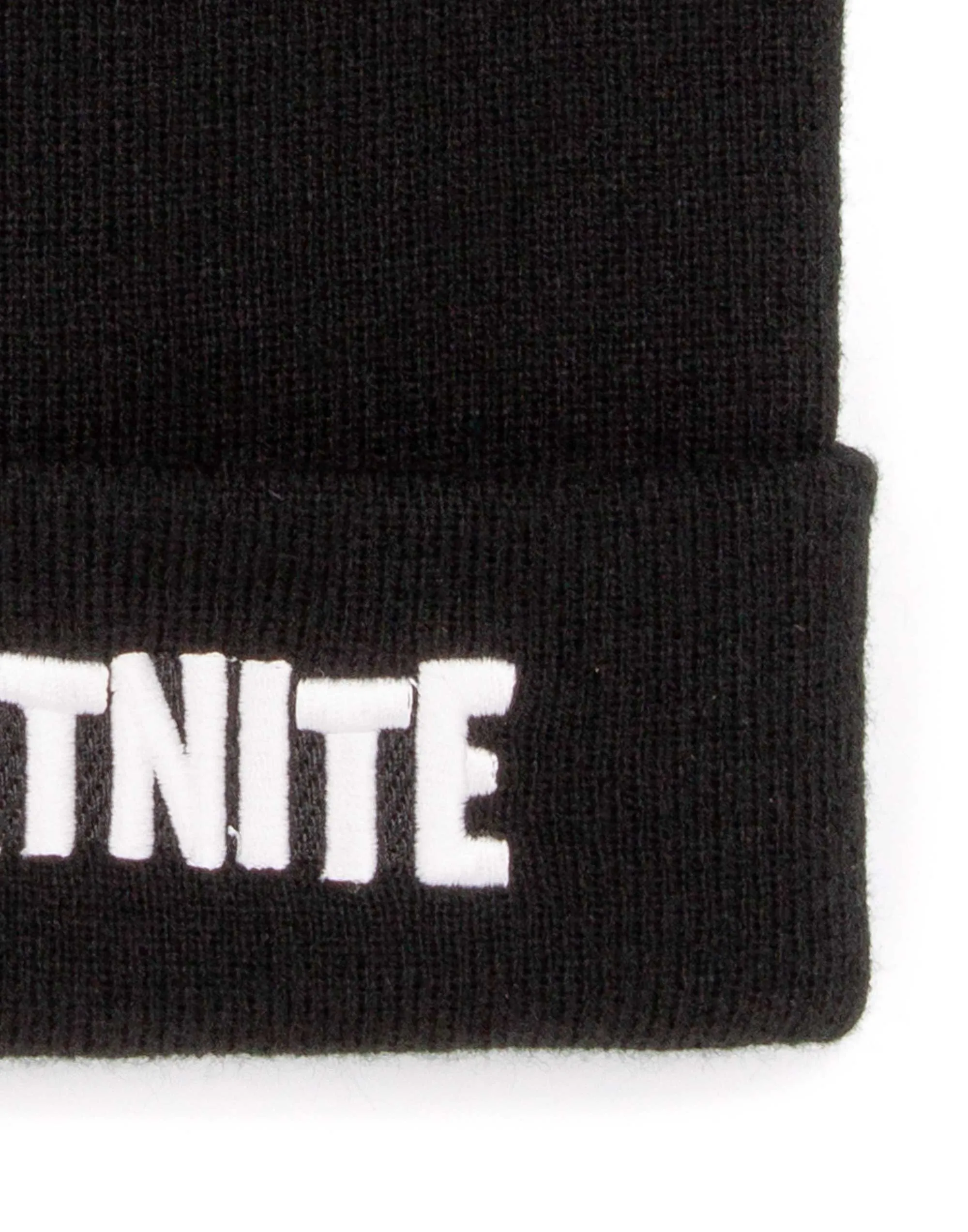 Fortnite Beanie For Kids Game Logo - Black