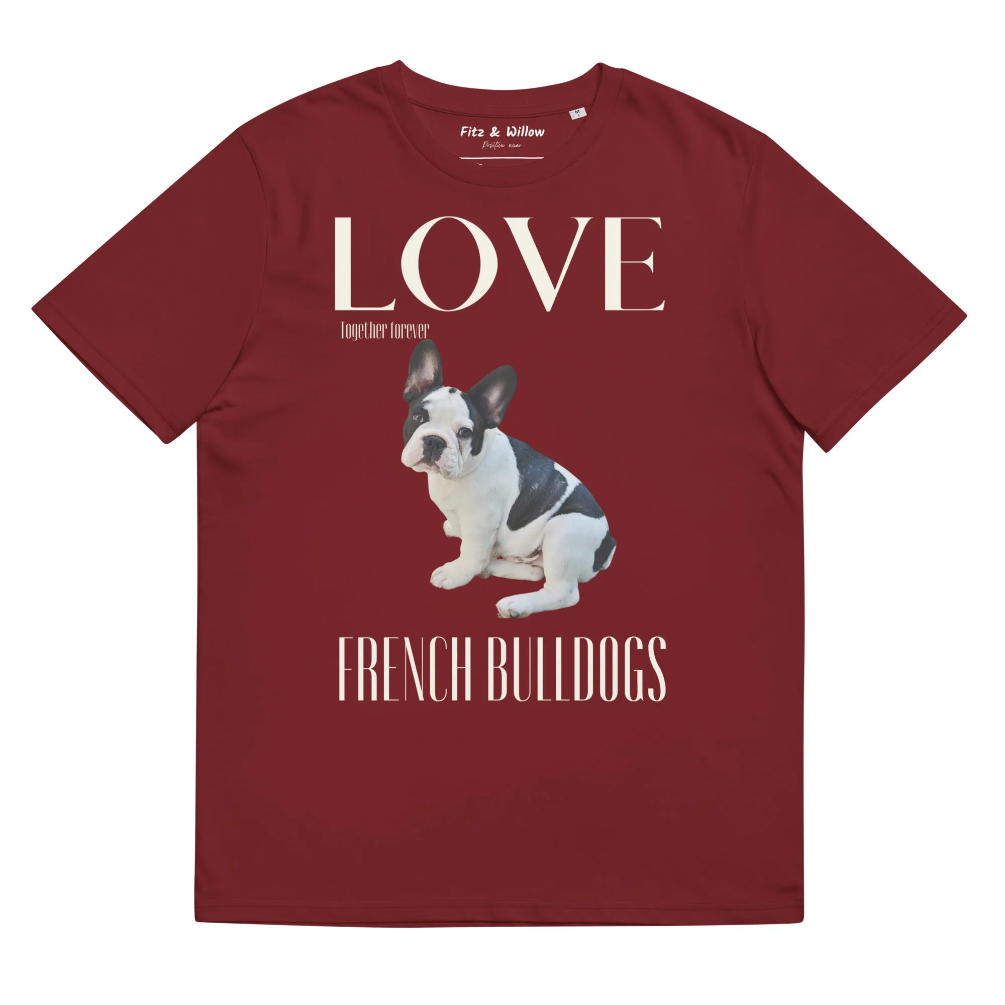 French Bulldog organic cotton t-shirt