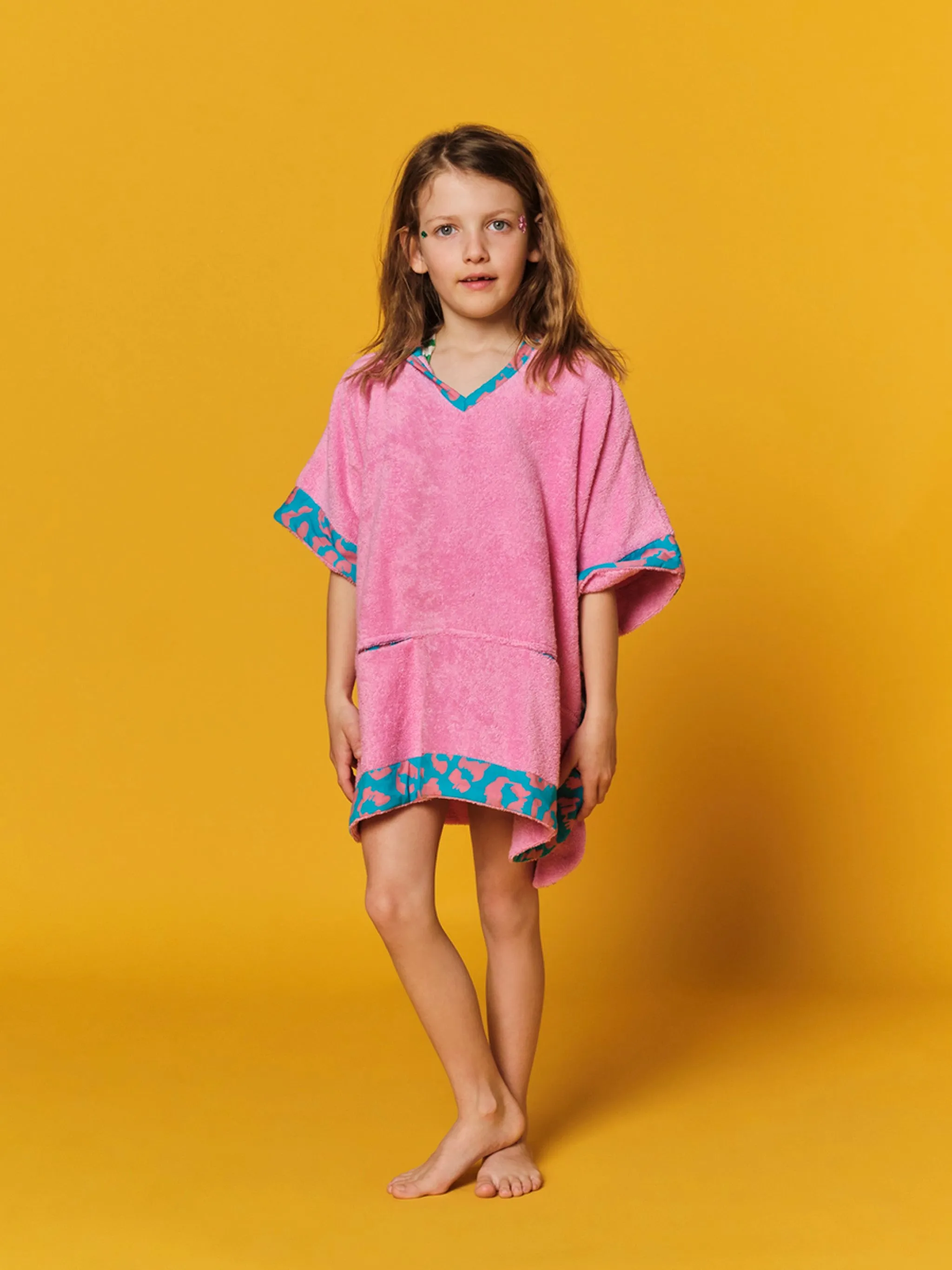 Funky Leopard | Kids' Poncho