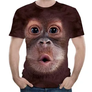 Funny Gorilla 3D T-shirt